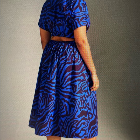 Beautiful by Anthropologie twist-waist midi slip-on shirtdress! - Picture 6 of 7